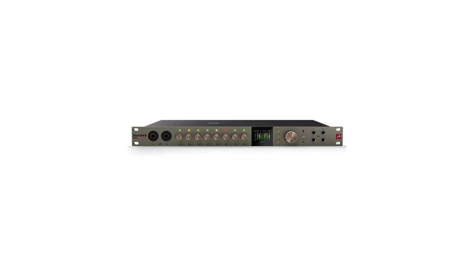 Antelope Discrete 8 ORYX: pré discretos e conversão para captação multicanal